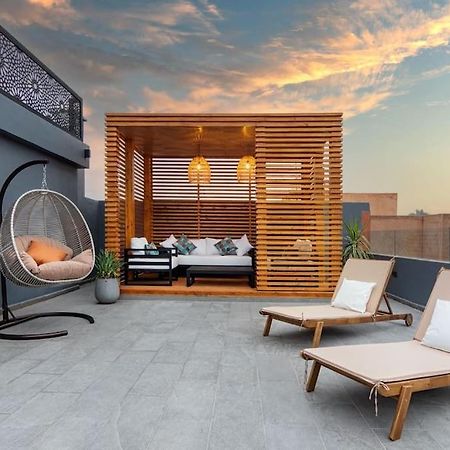 Appartement Cosy Au Coeur De Marrakech Avec Piscine 马拉喀什 外观 照片